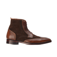 Royal Shaded High Ankle Brogue Laces Shoe