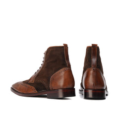 Royal Shaded High Ankle Brogue Laces Shoe